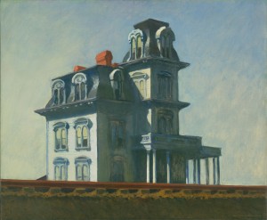 Edward Hopper (American, 1882–1967). House by the Railroad. 1925. Oil on canvas. 24 x 29" (61 x 73.7 cm). The Museum of Modern Art, New York. Given anonymously. Digital Image © The Museum of Modern Art, New York, Digital Imaging Studio