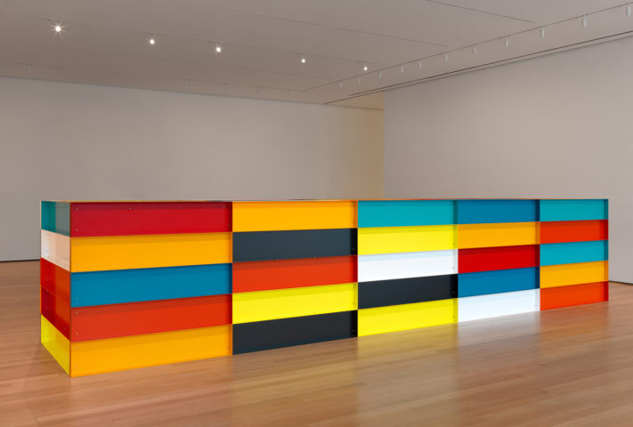 Approved for editorial coverage of "Judd" exhibition at MoMA only.