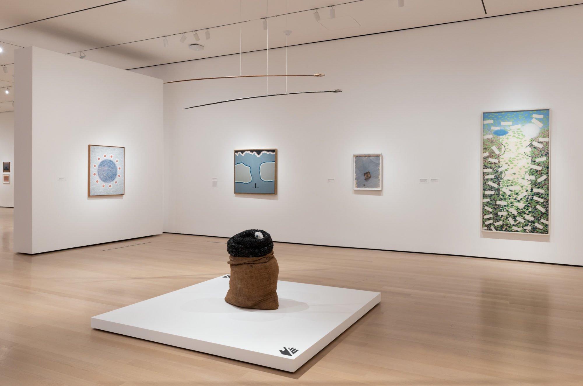 Vista de la exposición Meret Oppenheim: My Exhibition, MoMA. Fotografía: Jonathan Muzikar